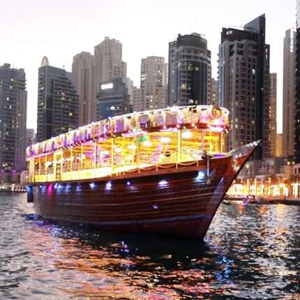 Marina Wooden Glass Boat